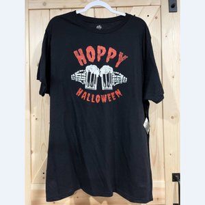 5/$20 NEW 2XL 50-52 Men's Beer Mugs HOPPY HALLOWEEN Tee